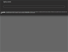 Tablet Screenshot of ipia.com